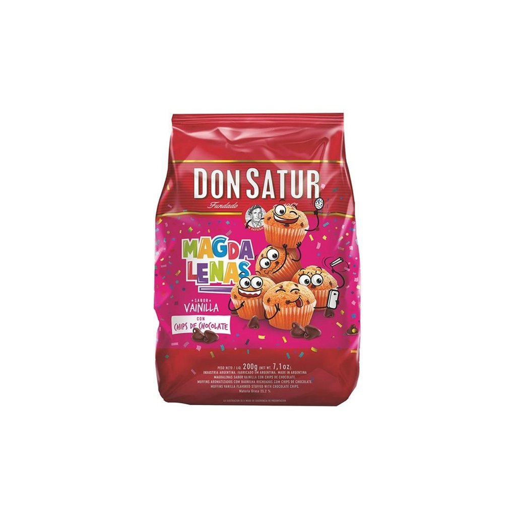 MAGDALENA VAIN. C/CHIPS DE CHOCOC X 200 GS.