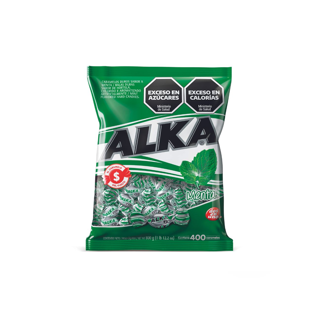 CARAM.ALKA MENTA X 800GS.
