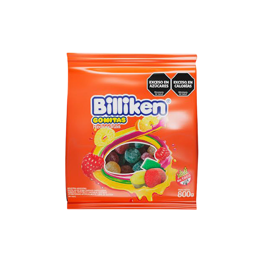 GOMITAS BILLIKEN REDONDITAS X800G
