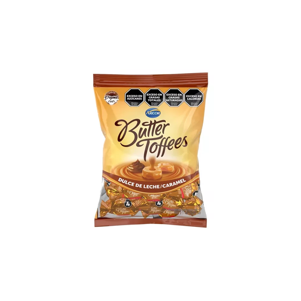 CARAM.BUTTER TOFFES DCE.LECHE X 822G