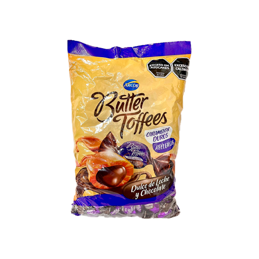 CARAM.BUTTER TOFFES DURO D.D.LECHE C/CHOCO X810G