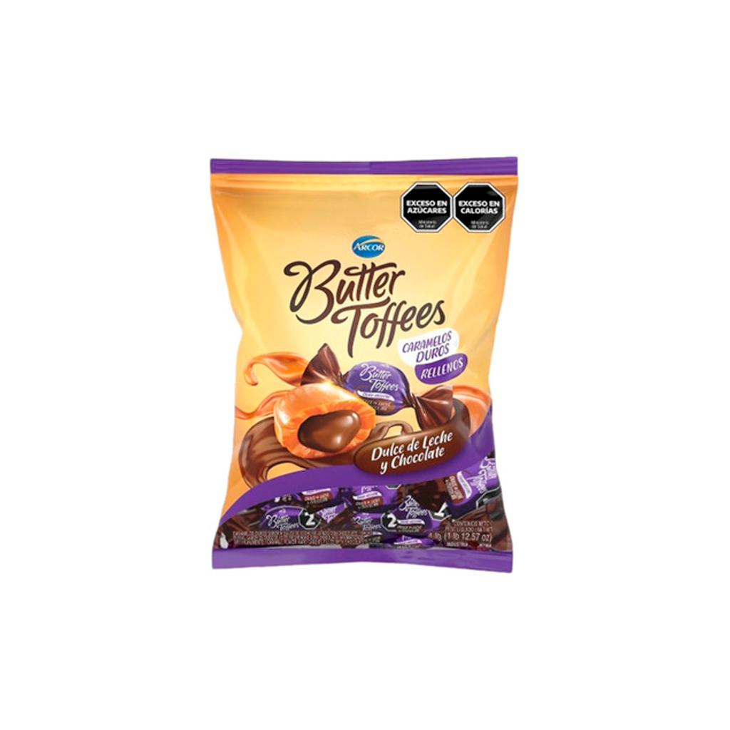 CARAM.BUTTER TOFFES DURO D.D.LECHE C/CHOCO X140G