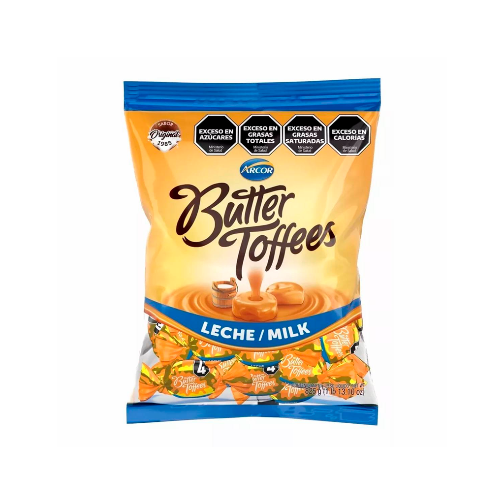 CARAM.BUTTER TOFFES LECHE X 825G