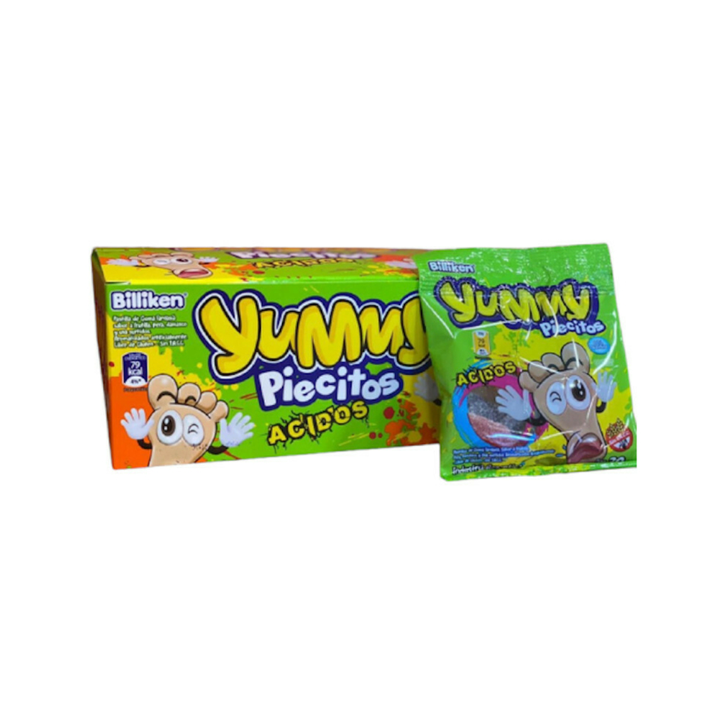 YUMMY PIECITOS  ACIDOS X12U