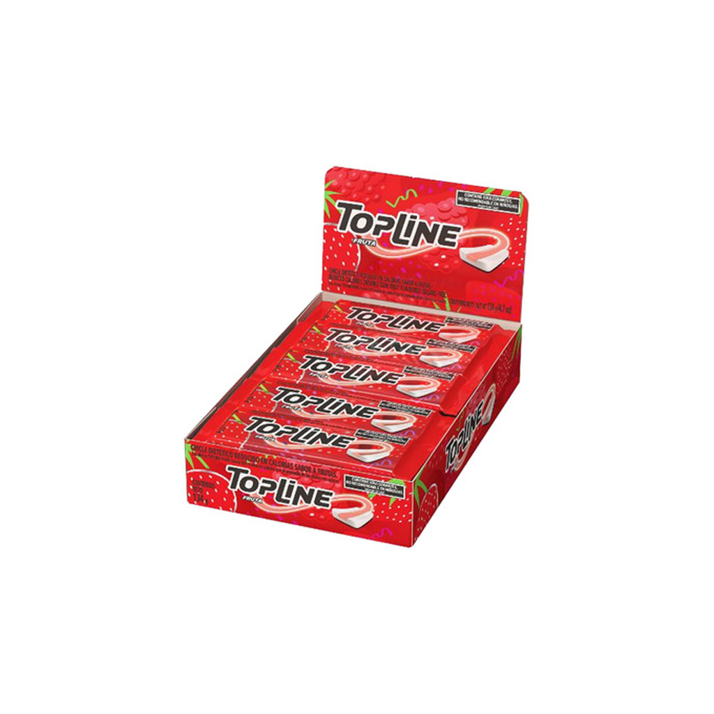 CHICLE TOP LINE FRUTA 20U X 6.7G