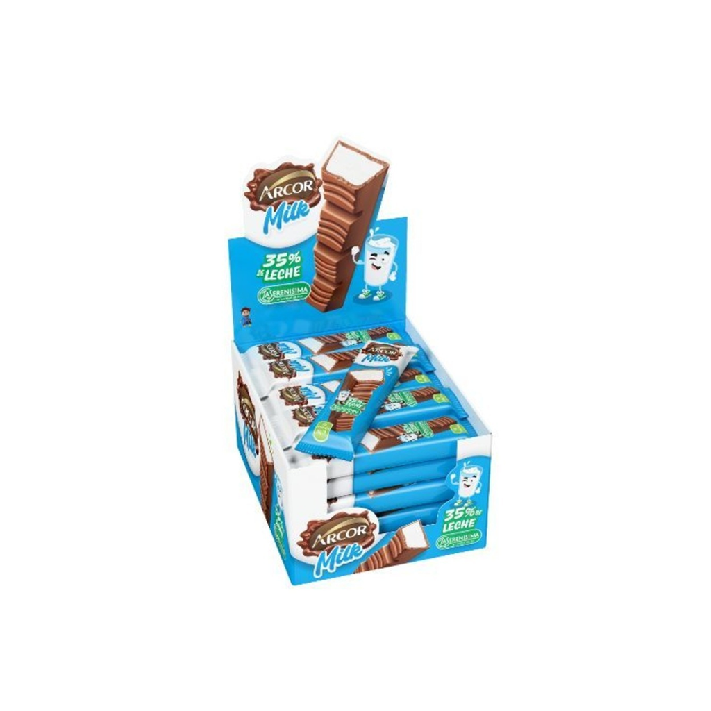 BARRITA ARCOR MILK X20U