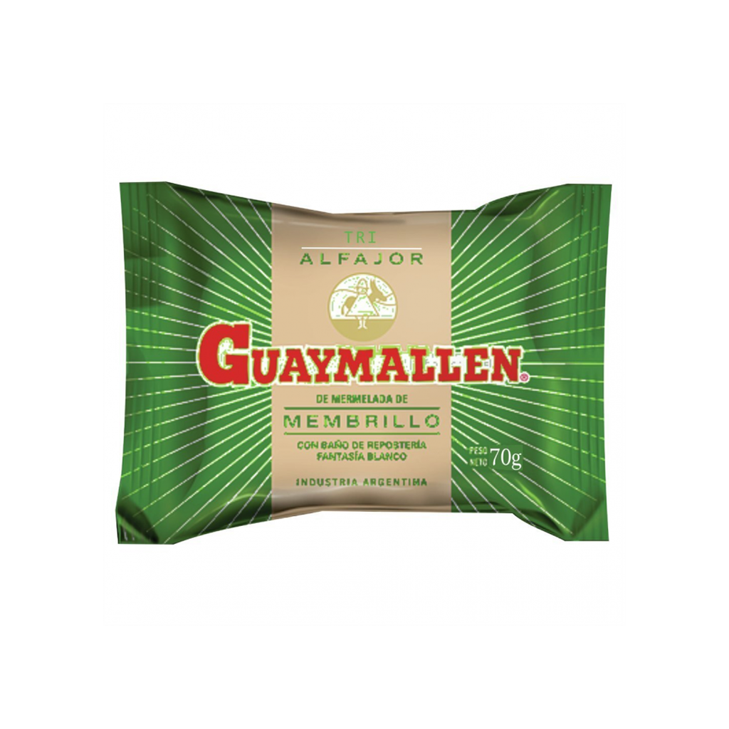 ALFAJOR GUAYMALLEN FRUTA TRIPLE