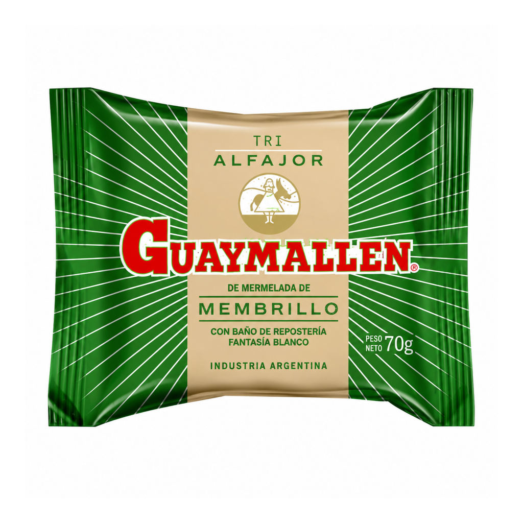 ALFAJOR GUAYMALLEN TRIPLE FRUTA X 70 G