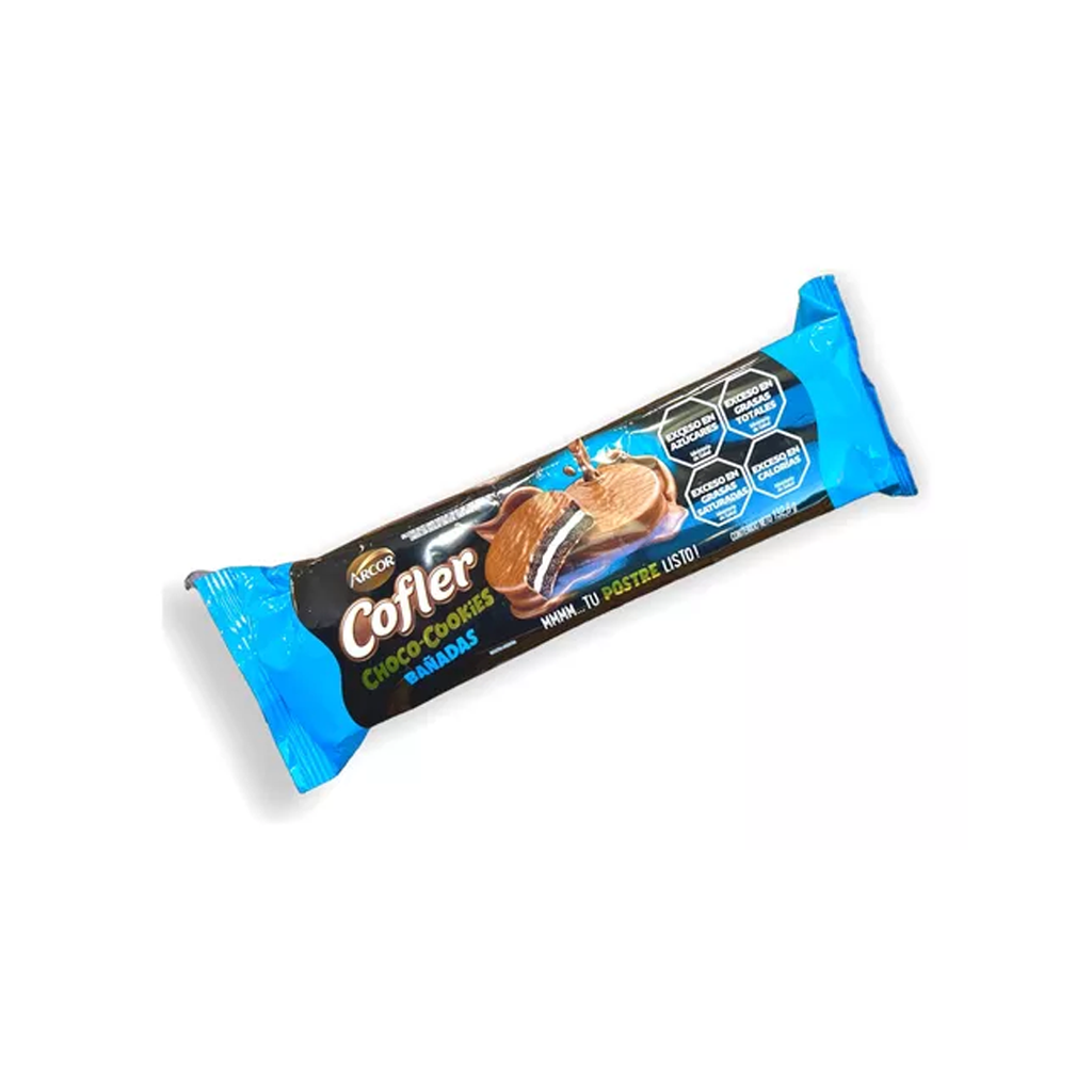 COFLER COOKIES BAÑADAS CHOCO X132.80