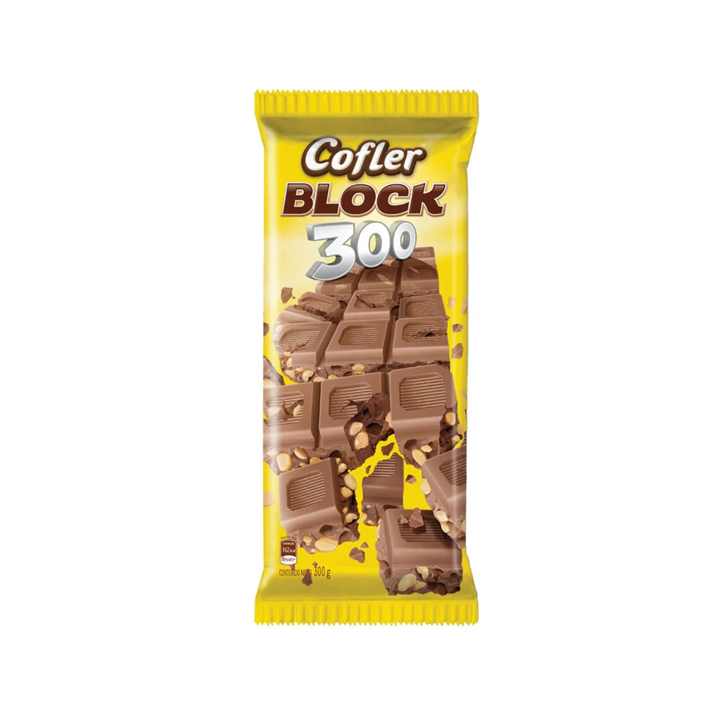 CHOC.COFLER BLOCK X 300G