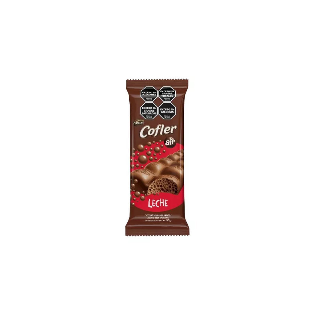 CHOC.COFLER AIR LECHE X 55 GS