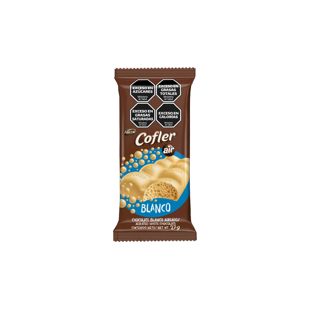 CHOC.COFLER AIREADO BCO X 27GS.