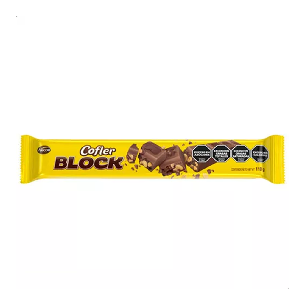 CHOC.COFLER BLOCK X 110GS.