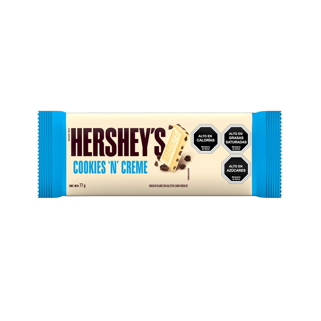 HERSHEY`S COOKIES`N CREME X 77G