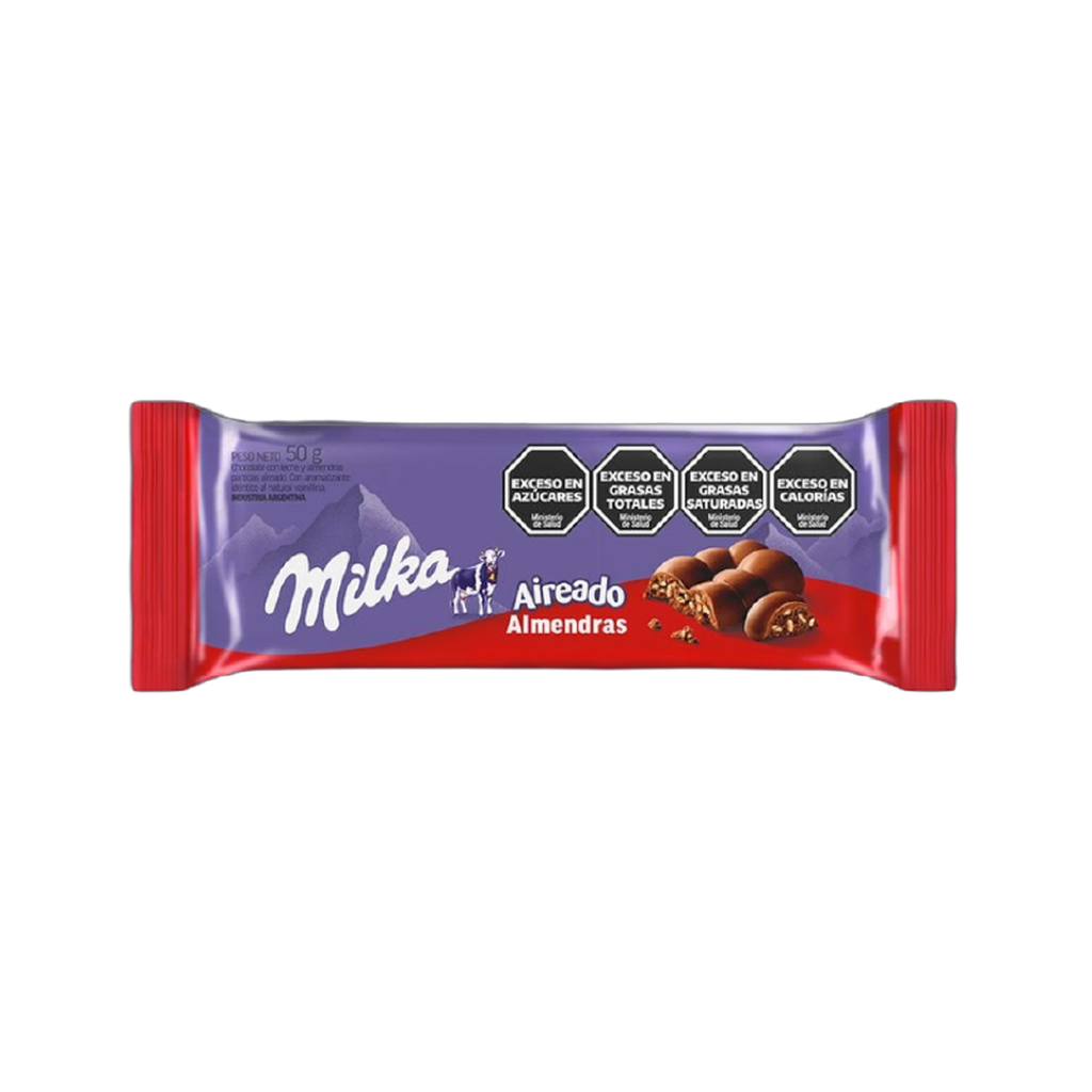 CHOCOLATE MILKA LEG.X 50G  ALMEN
