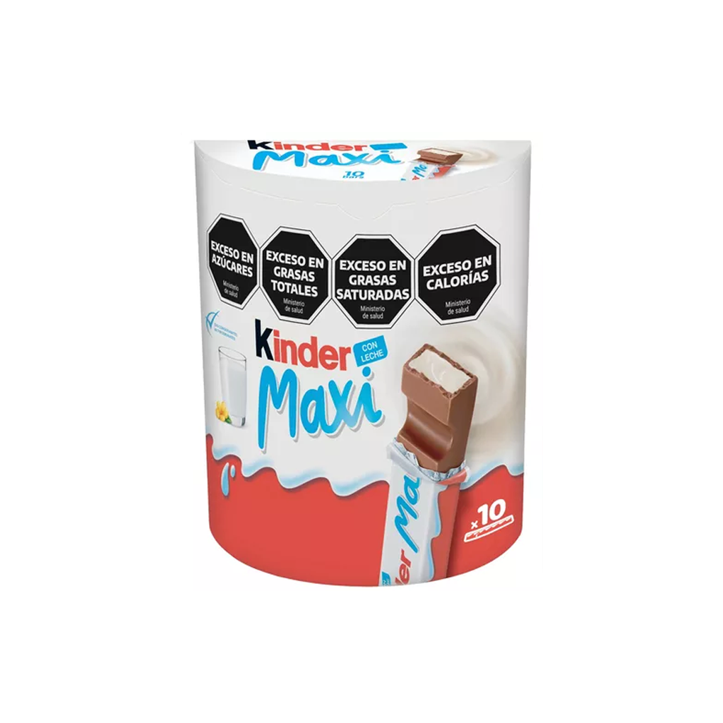 CHOCOLATE KINDER MAXI X 10U.