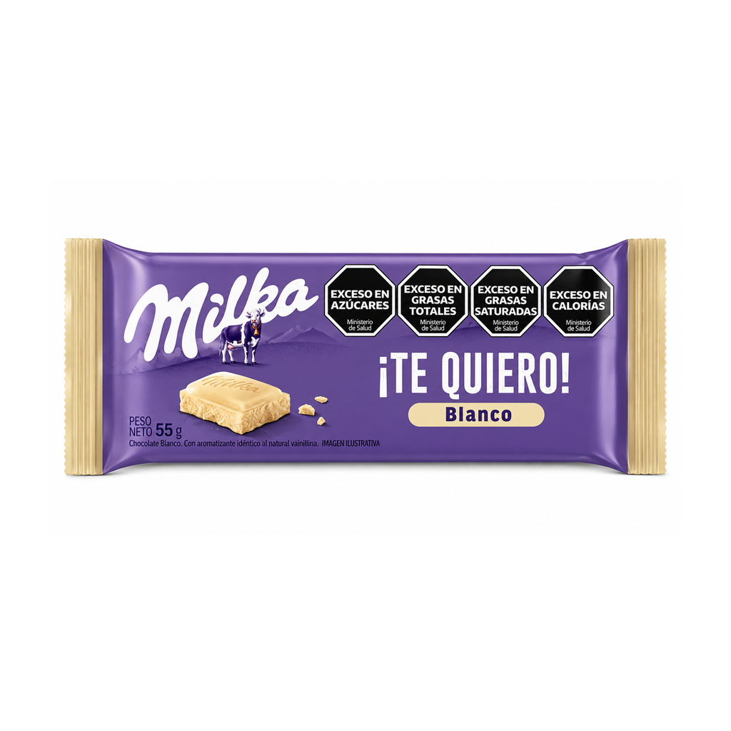 CHOCOLATE MILKA BLANCO X 55 G