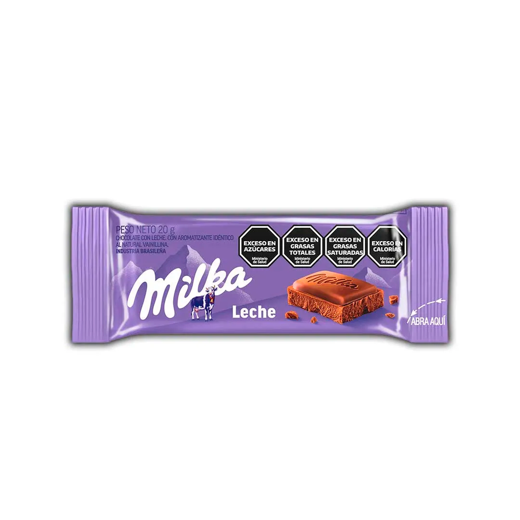 CHOC.MILKA MILK  X 20GS.