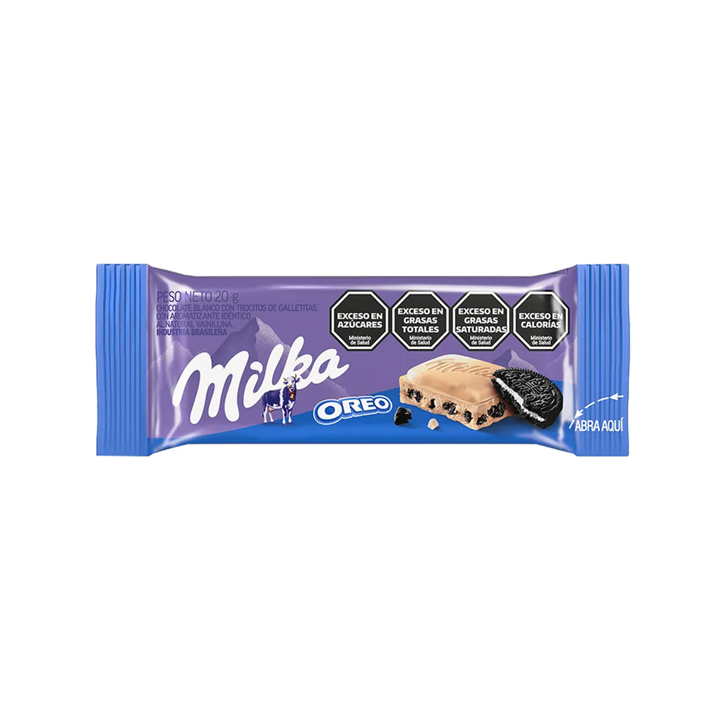 CHOC. MILKA OREO BLANCO X 20GS