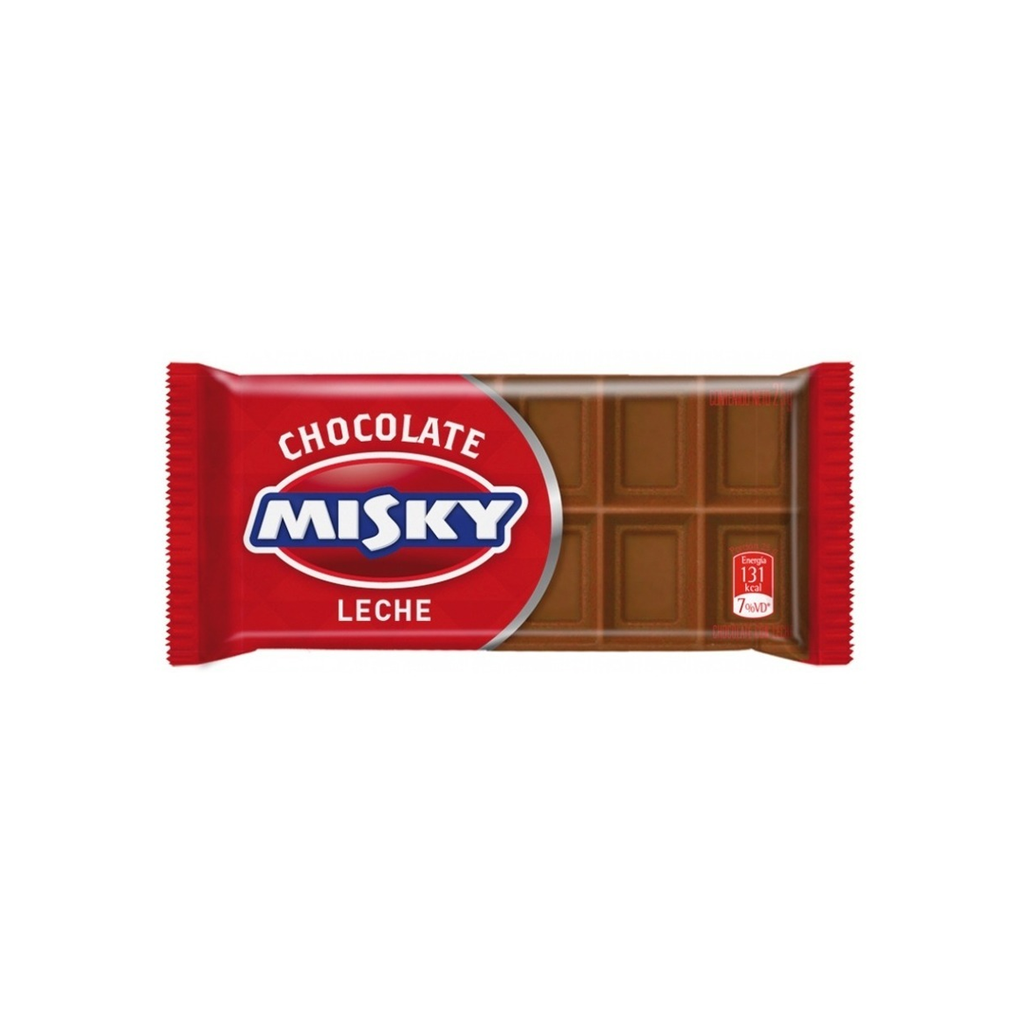 CHOC.MISKY LECHE X 25GS.
