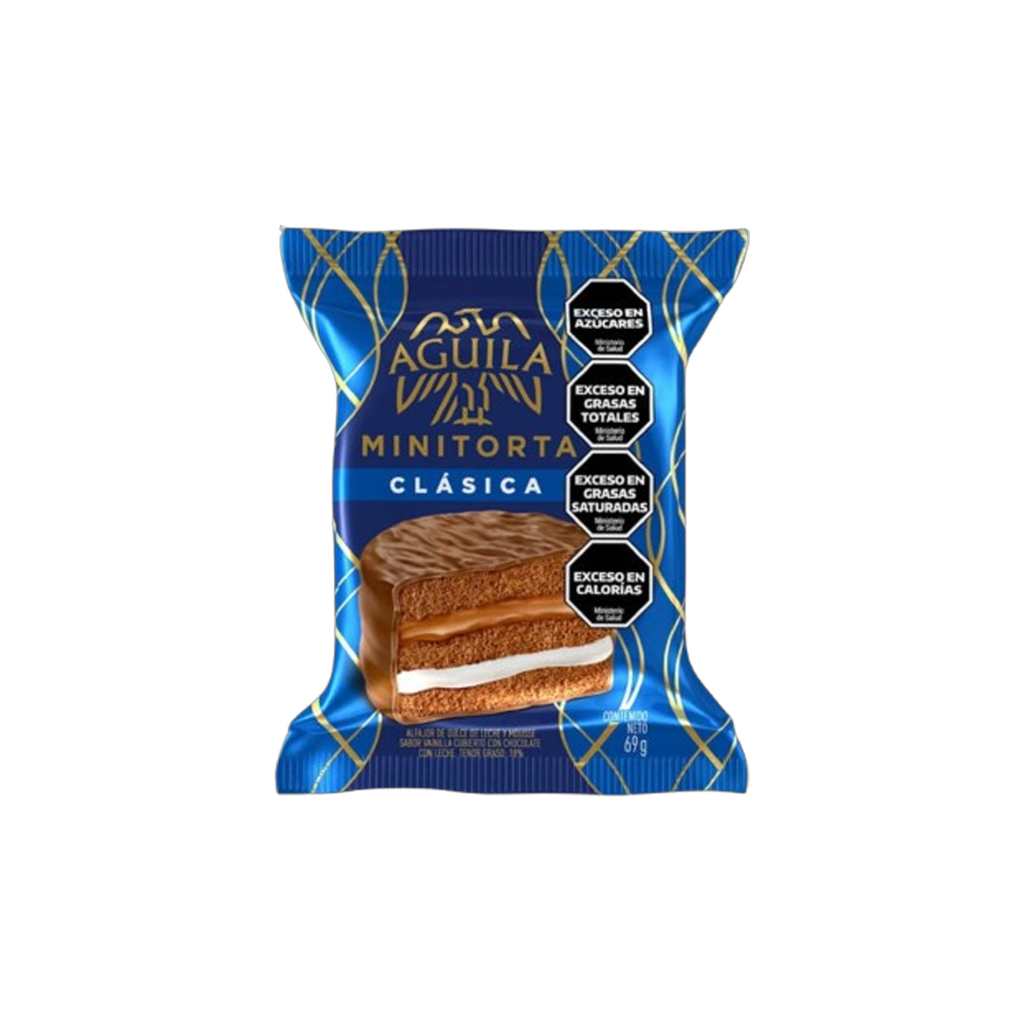 ALFAJOR AGUILA MINI TORTA X69G
