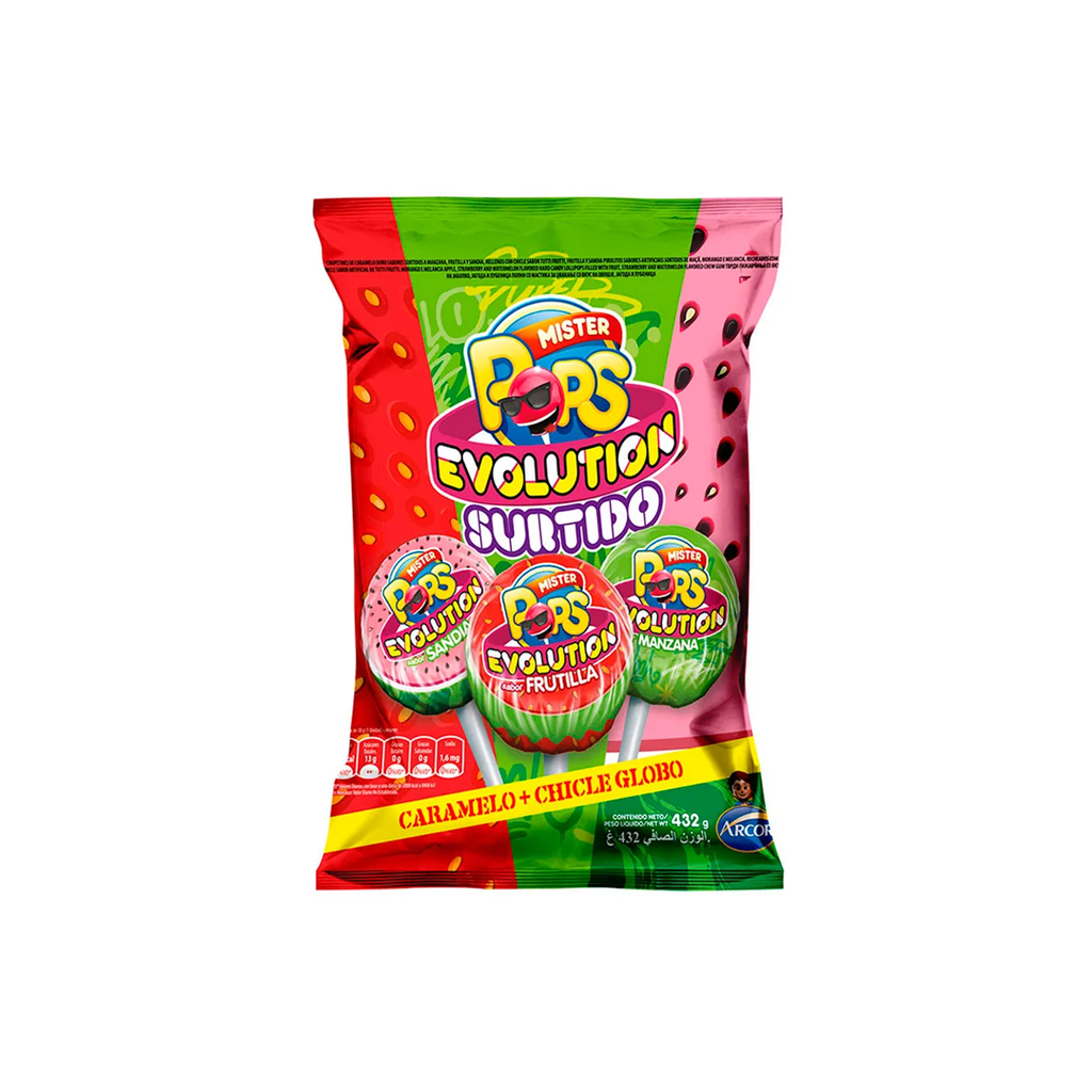 CHUPETIN MR.POP EVOLUTION SURTDO X432G
