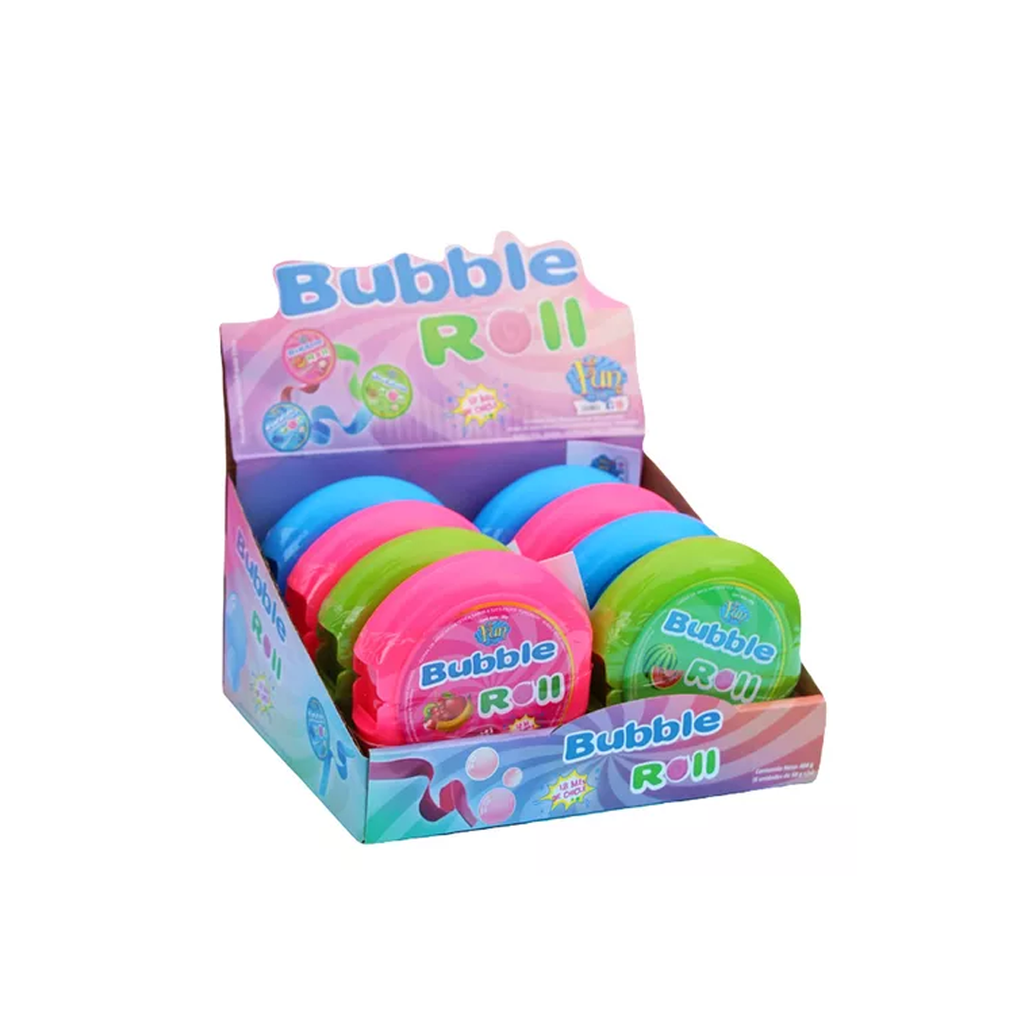 BUBBLE ROLL SURTIDO X 8U