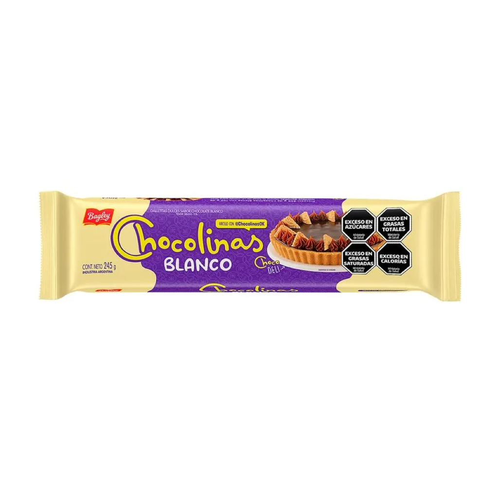 GALL.CHOCOLINAS BLANCO X 245G