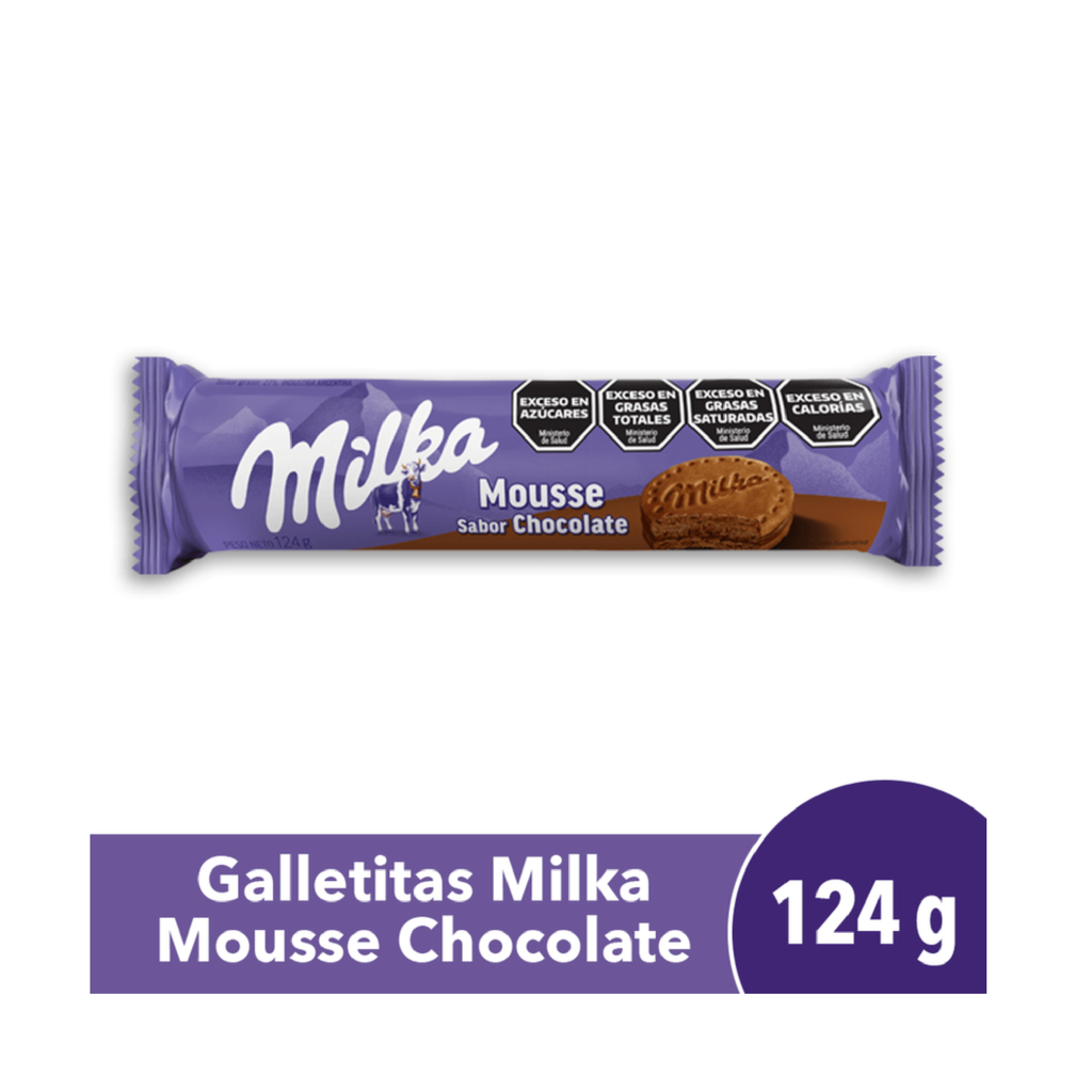 [2200] GALLETITA MILKA MOUSE CHOCOLATE X 124 G
