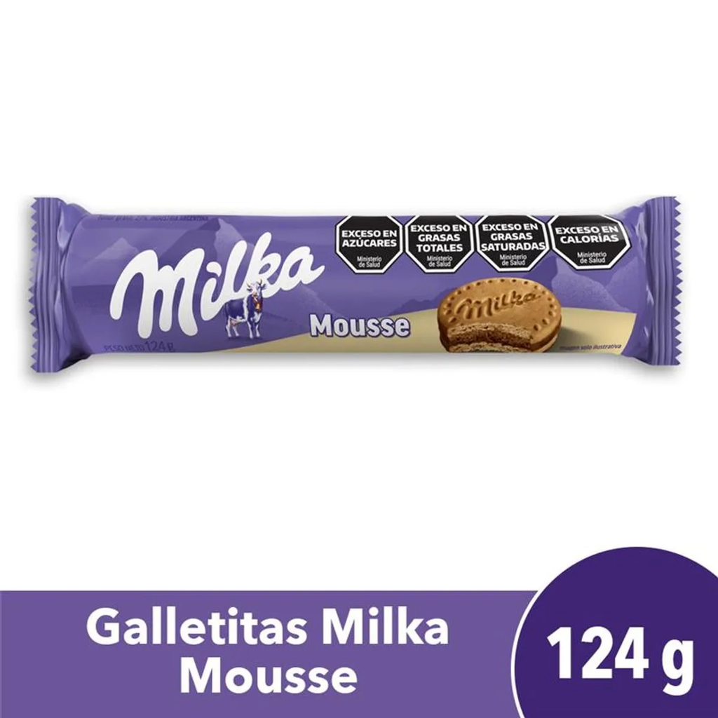 GALL. MILKA MOUSSE VAINILLA X 124G