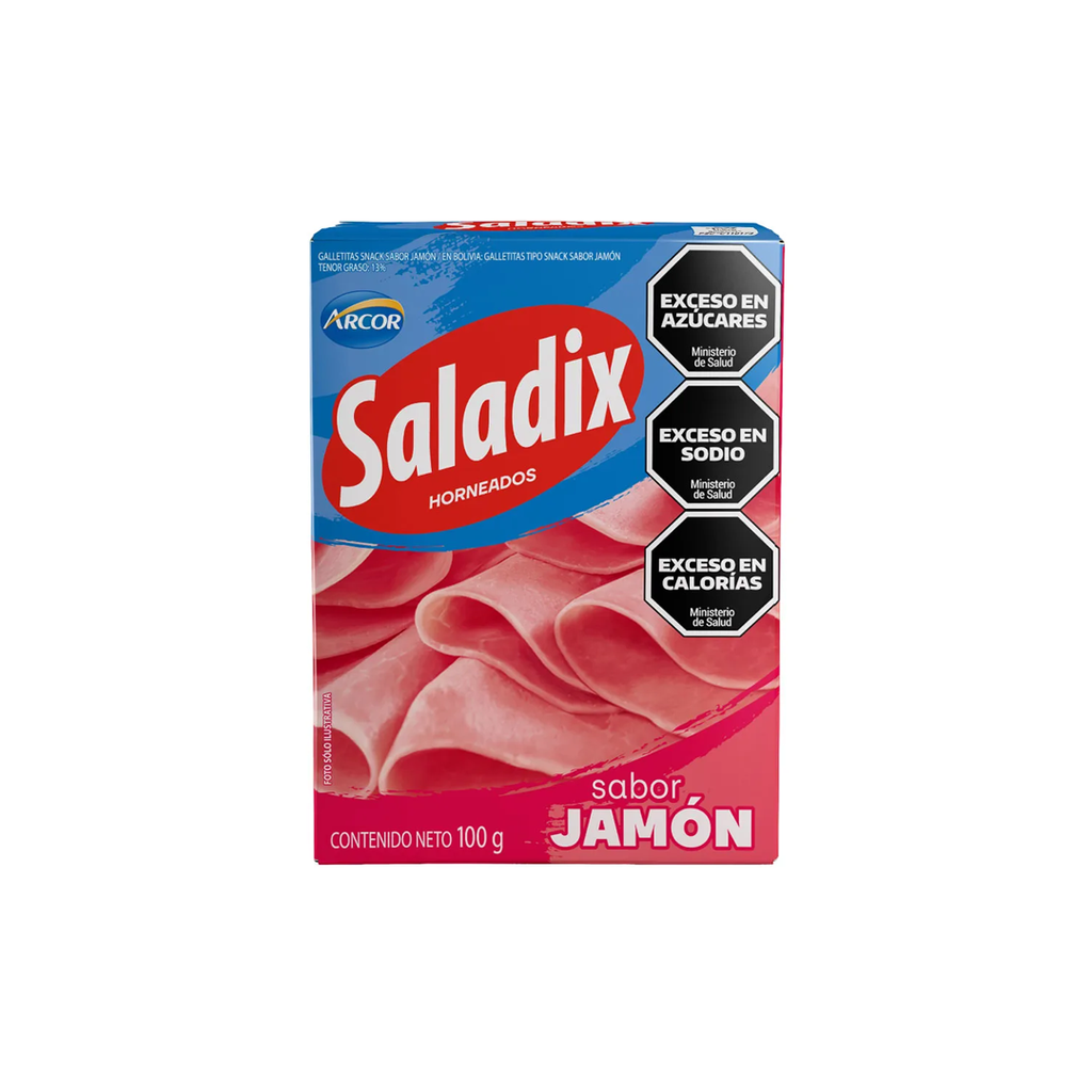 SALADIX JAMON X 100GS.