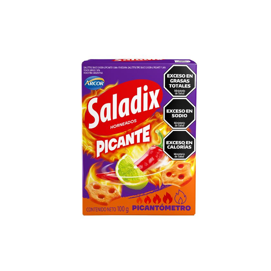 SALADIX HORNEADOS PICANTE X100G