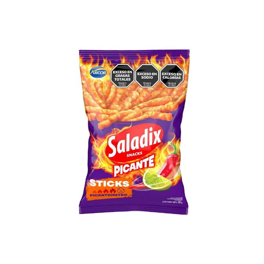 SALADIX STICKS PICANTE X80G