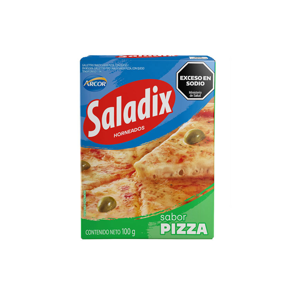 SALADIX PIZZA X 100GS.
