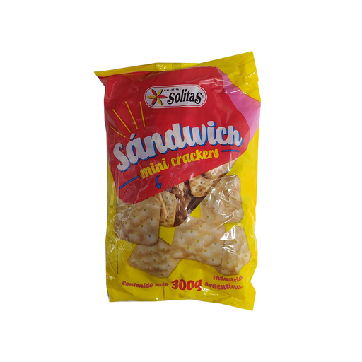 [2144] GALL.SOLITAS MINI CRACK. SANDWICH X300G