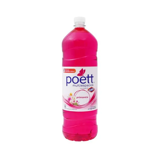 [34324] LIMP POETT LIQUIDO FLORES PRIMAV. X 900 ML