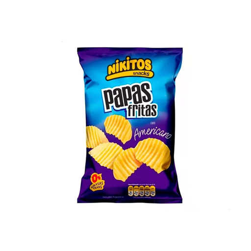 [33157] PAPAS FRITAS NIKITOS CORTE AMERI. X65G