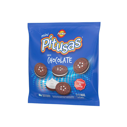 [33161] GALL MINI PITUSAS CHOCOLATE  X160GR