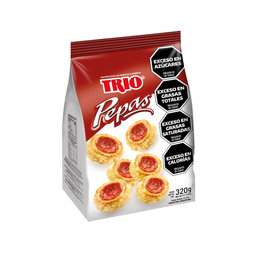[14600] PEPAS MENBRILLO TRIO X 320 G.