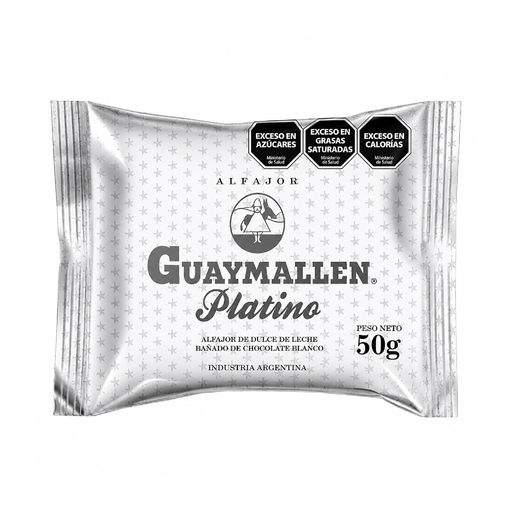 [3179] ALFAJOR GUAYMALLEN PLATINO