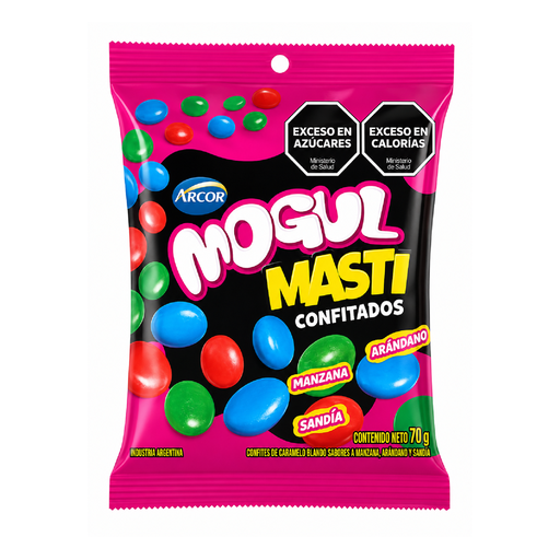 [15063] CARAMELO MASTI MOGUL CONFITADOS X 16 U