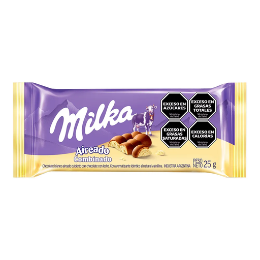 [23546] CHOCOLATE MILKA LEGER COMBINADO X 25 G