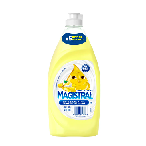[5729] DET. MAGISTRAL LIMON  X500ML