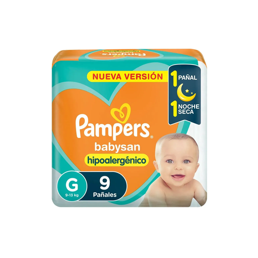 [8924] PAMPERS BABYSAN GDE X9 PADS