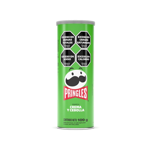 [6324] PRINGLES CREMA Y CEBOLLA X 109G