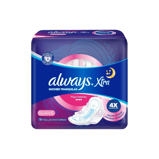 [50892] ALWAYS  XTRA SUAVE NOCHE TRANQUILAS X8U