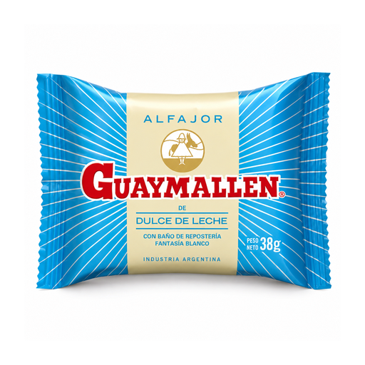 [13177] ALFAJOR GUAYMALLEN BLANCO