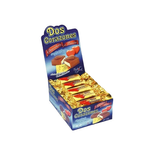 [3505] CHOC.DOS CORAZONES X 20U.