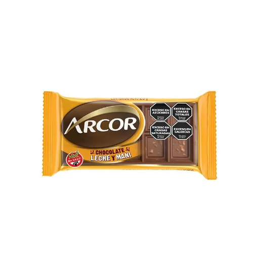 [12576] CHOC.ARCOR LECHE Y MANI X 25G