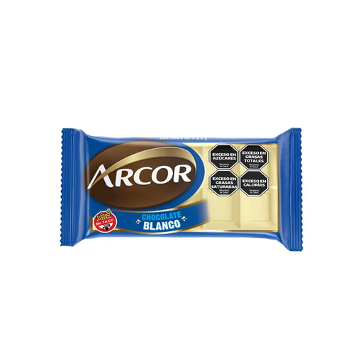 [13176] CHOC.ARCOR BLANCO X 25GS.
